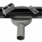 Трап душевой Rea Neo Slim Pro Black Трап душевой Rea Neo Slim Pro Black